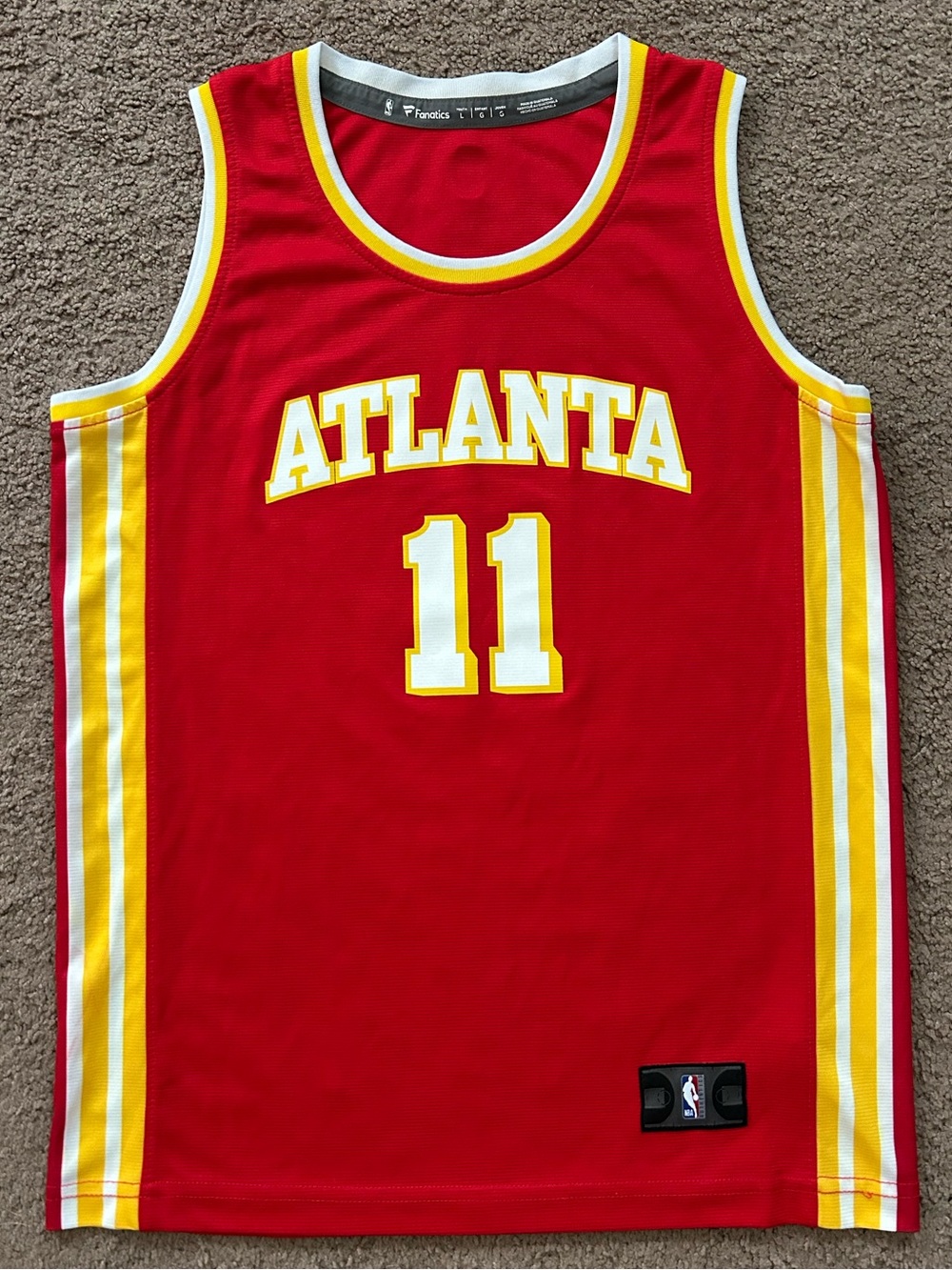 Fanatics Atlanta Young #11 Youth NBA Jersey Tank L